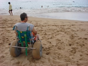 Beach Chair at the Sheraton