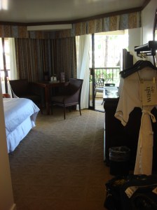 Interior of the Room Showing Both Balconies