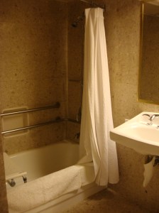 Wheel-Under Sink and Bathtub