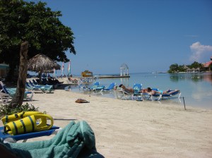 View From Our Beach Chairs