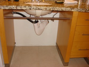 Wheel-Under Sink in the Kitchen
