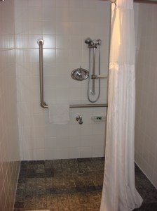 Great Wheel-In Shower
