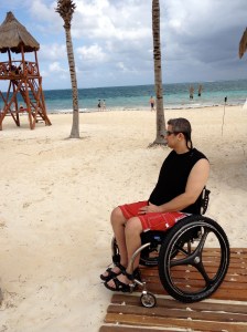 This is as Close as a Wheelchair Can Get to the Ocean