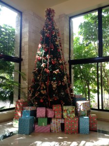 Christmas Tree in the Lobby