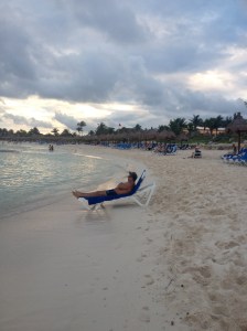 View From Tulum Resort Looking Towards Akumal (Sister Resort)