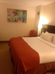 King-Sized Bed in Regular Room