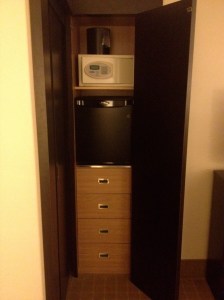 Mini-Fridge and In-Room Safe
