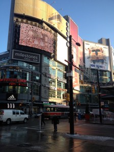 Downtown Toronto - Across the Street From the Eaton's Centre