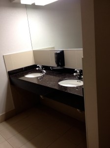 Sinks in Pool Change Room