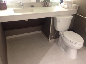 Wheel-Under Sink With Good Clearance